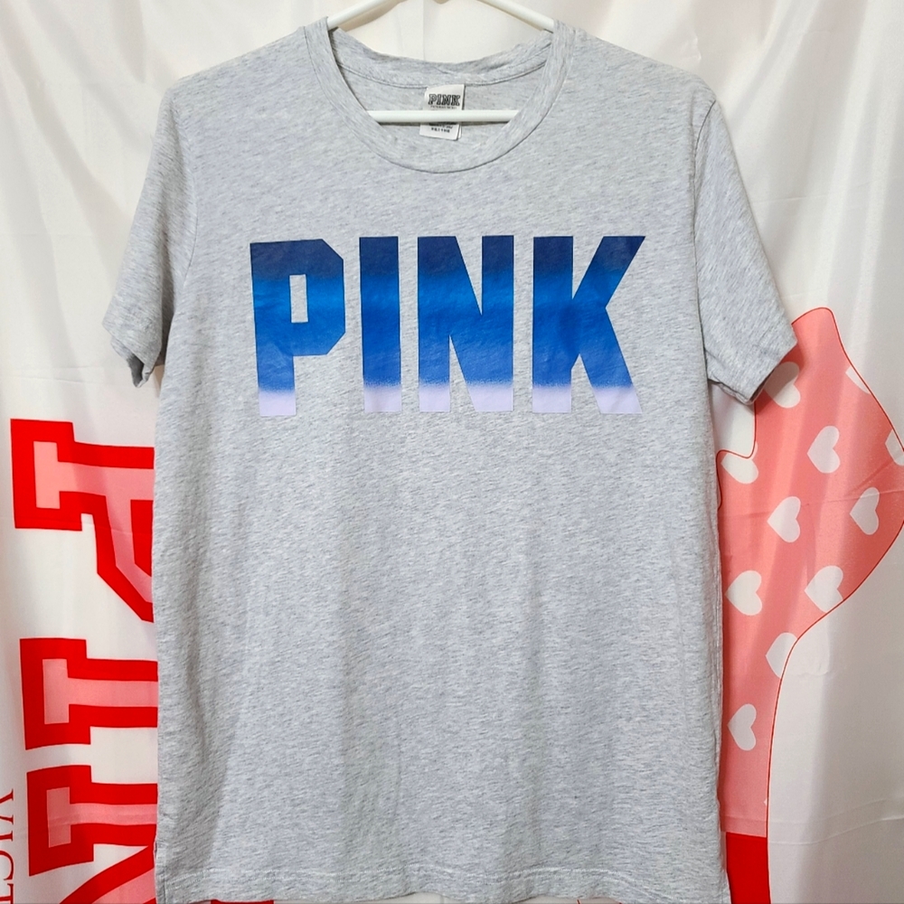 PINK Victoria's Secret Ombre Short Sleeve S/M